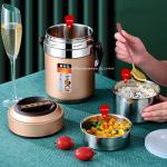 Factory direct vacuum insulation stew cans metal steel gift promotion custom