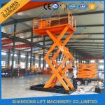 CE TUV 2T Stationary Hydraulic Scissor Lift