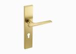 Gold Modern Dummy Lever Door Handles 145mm For Bedroom