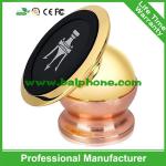 Gold Metal 360 Degree Rotation Magnetic Car Mount Universal Mobile Phone car