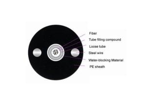 Wholesale Coaxial G652D GYXY Fiber Optic Cable 8 Core Unitetube Non - Armoured from china suppliers