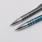 Classical Aluminum Ball Pen Smooth Writing Comfortable Holding Metal Office Pen