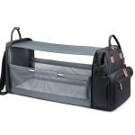 20L Nylon 600D Folding Diaper Bag Multifunctional Nappy Bag 1.4kg