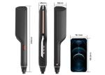 PTC electric Two Barrel Curling Wand , Ceramic 2 Barrel Hair Curler