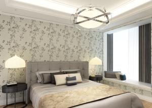 Wholesale Eco - friendly Floral Room Decoration Wallpaper with Botanical Pattern from china suppliers