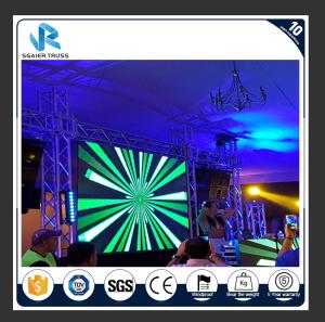 Wholesale 350 X 350mm Tower Led Screen Truss Stand Circle / Arch Shape High Durability from china suppliers