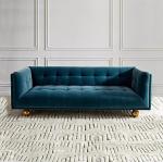 Hotel Fabric Leather 3 Seater Sofa Customized Luxury Hotel Furniture