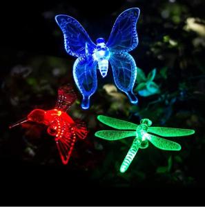 Wholesale Stainless Steel 1.2V IP44 Butterfly Solar Garden Lights from china suppliers