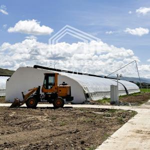Wholesale Plastic Film Agricultural Greenhouse With High Insulation Automatic Air Circulation from china suppliers