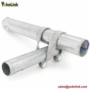 Wholesale Galvanized Steel Greenhouse Cross Connectors 1.66&quot;X1.315&quot; Purlin Bracket from china suppliers
