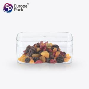 Wholesale Clear PS hard plastic fruit pudding cup Tiramisu dessert container for dessert shop from china suppliers