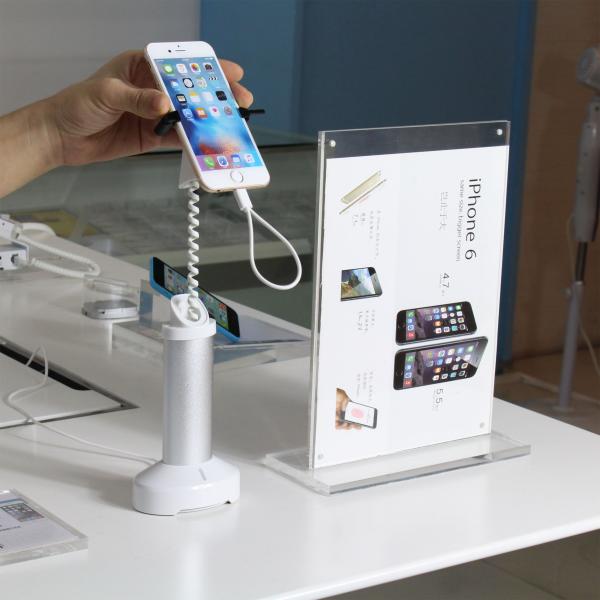 COMER display anti-theft gripper magnetic stands for mobile phone stores