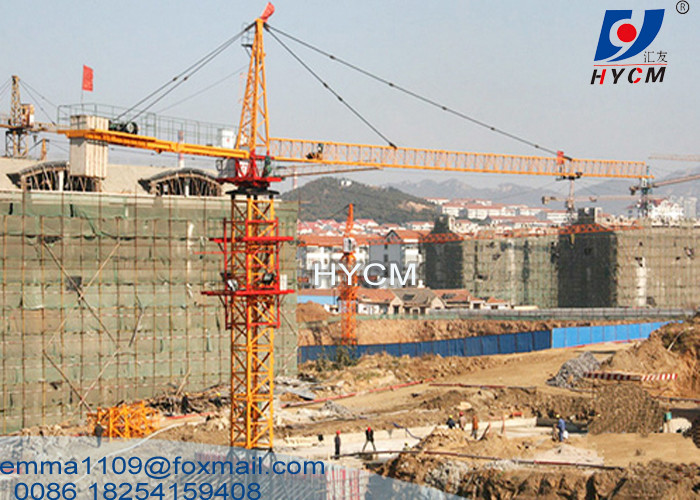 8tons Load Cat Head Tower Crane TC6513 New Model 65mts Working Boom