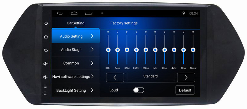 Ouchuangbo auto gps head unit audio stereo android 8.1 for Southeast DX3 support USB SWC wifi AUX radio dual zone