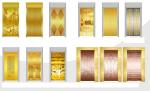 Grade 304 316 Mirror Etched Stainless Steel Elevator Door Sheet Panel Customized