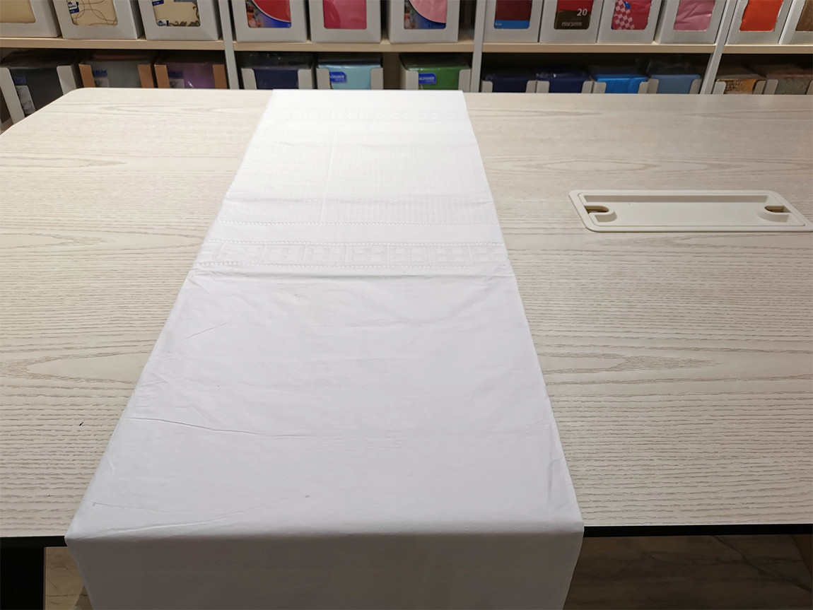 274CM Retangular Banquet Hotel Party Paper Tablecloths One Time Table Cover Clean
