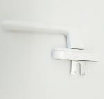 Casement Door Window Handles With 20-60mm Fork Zinc Material