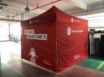 Transfer Printing 2.5x2.5 Advertising Canopy Tent Pop Up Portable Outdoor Canopy