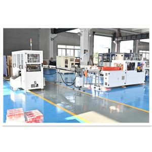Wholesale Facial Tissue 11kw PLC Toilet Roll Packaging Machine 3 Rows from china suppliers