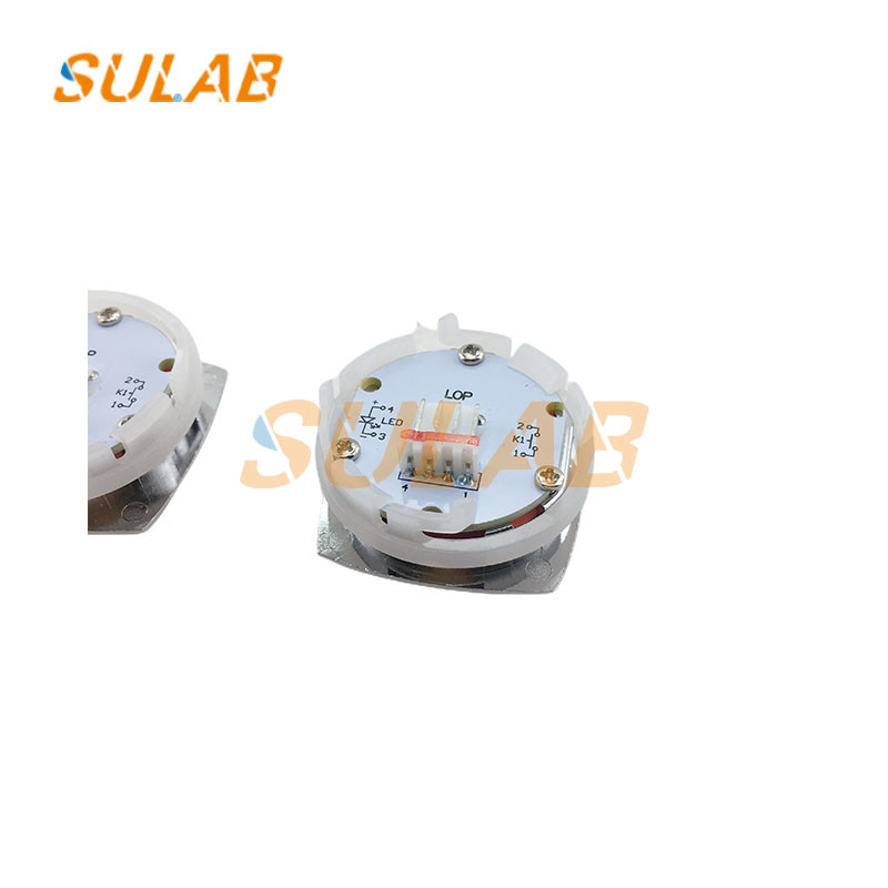 Hyundai Elevator Lift Square Lop Cop Push Button With Braille