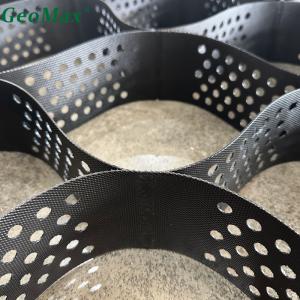 Wholesale Green HDPE Geocell 200mm Height 356mm Welding Distance For Slope Protection Channel Protection Gravel Grid Manufacturer from china suppliers