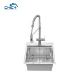 Single Bowl SUS304 Stainless Steel Kitchen Sinks Handmade House Kitchen Sinks
