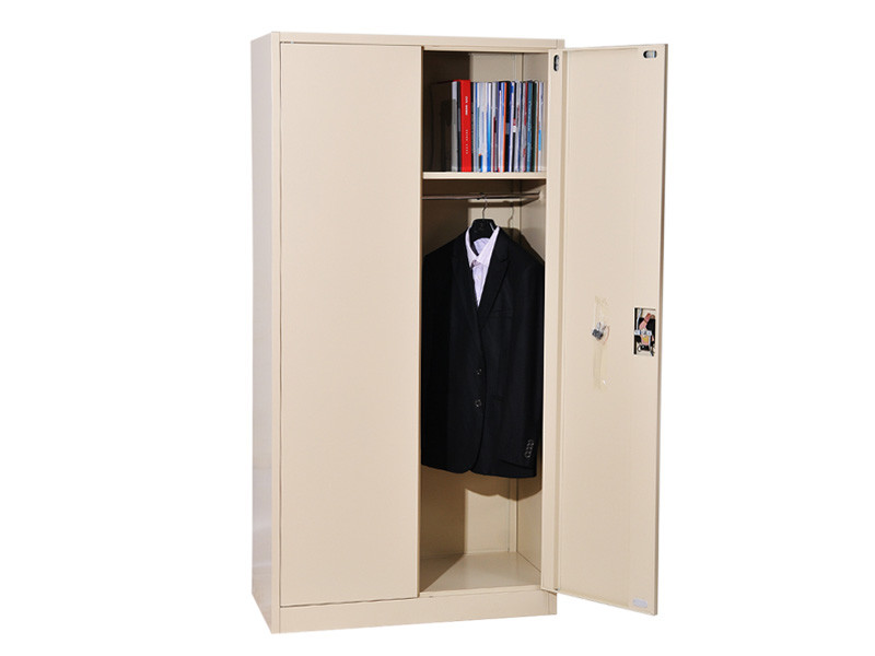 Office 2 Door Steel Locker Height 1850mm With Safety Box Inside