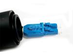 IPFX LC outdoor fiber optical patch cord, 2core FTTH waterproof jumper