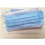 Earloops 3 Ply Disposable Face Mask , Non Woven Anti Virus Disposable Mask