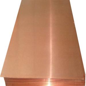 Wholesale Red Copper China Factory OEM/ODM Customized Copper Sheet 99.90% cathode pure copper 3mm Brass Diameter Copper Plate from china suppliers