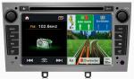 Ouchuangbo S100 A8 Dual Core 7"DVD Player For Peugeot 408 Car GPS Navi