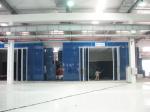 Water Curtain Paint Room Customized Large Industrial For Train / Aircraft Parts