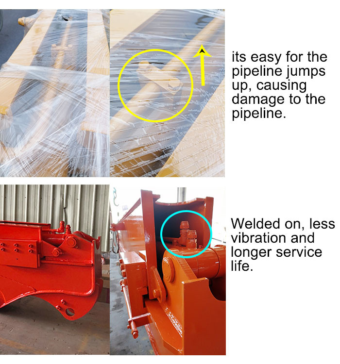Hydraulic Telescoping Excavator With Standard Bucket For Digging House Foundation