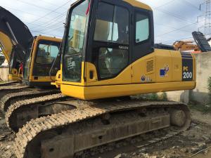 Wholesale Japan Origin Second Hand Komatsu PC200-7 Excavator Heavy Duty Yellow Color from china suppliers