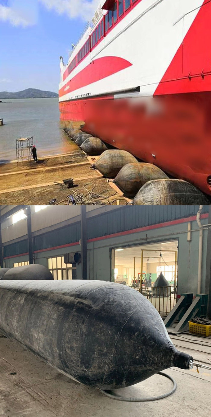 Innovative Design Airbag Launching Ship Dock Rubber Fenders For Sailing Ship Launching