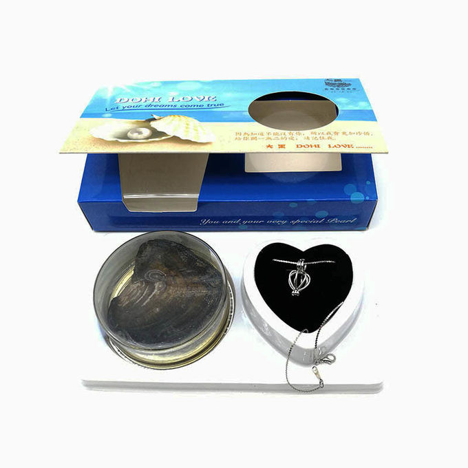 Prefect Jewelry Gift Love Pearl and Wish Pearl Gift Set With Neckalce and Drop Cage Pendant