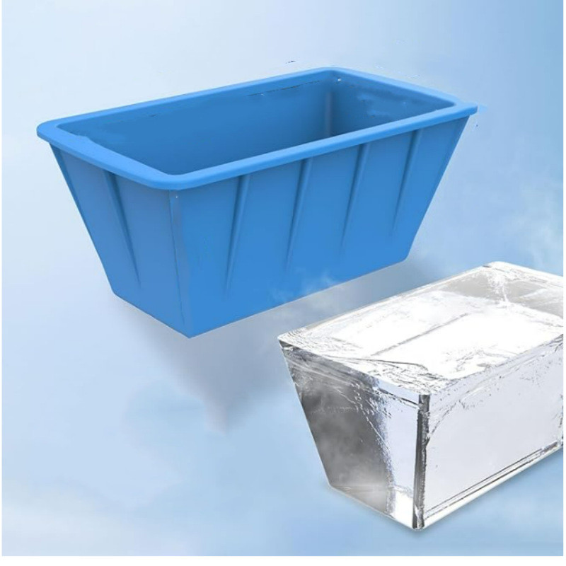 2kg Silicone Ice Block Maker For Home Thicker Big Ice Cube Tray Reusable Athletes Cold Plunge Accessories BPA Free Ice Maker