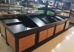 Supermarket Fruit And Vegetable Rack 50-150 Kg Capacity Metallic Material