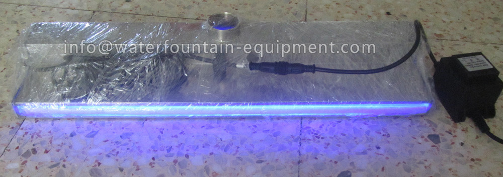 Garden Water Fountain Equipment Waterfall Blade With Remote Controller 1500mm Length