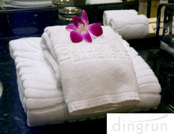 Dry Fast Premium Cotton Face Washer Towel Cloths For Hotel , Environmental