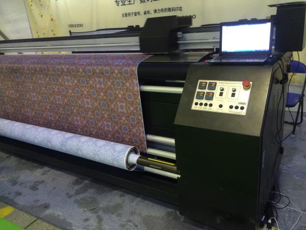 Quality 3.2M DX7 Head Digital Fabric Printing Machine For Banners / Flags Directly Printing for sale