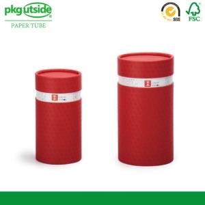 Wholesale Luxury Round Paper Coffee / Tea Tube Packaging Well - Sealing Damp - Proof from china suppliers