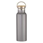 Vacuum Insulated Stainless Steel Flask Bottle 21OZ With Bamboo Lid Unbreakable