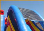 Football Basketball Sports Inflatable Bounce House Combo Customized Panel For