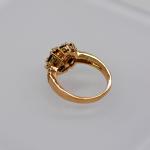 New trendy AAA+ Swiss Cubic Luxury Zircon crystal ring 18k gold plating jewelry