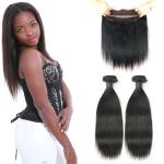 Raw 360 Lace Frontal Closure , Natural Black 360 Lace Frontal Human Hair