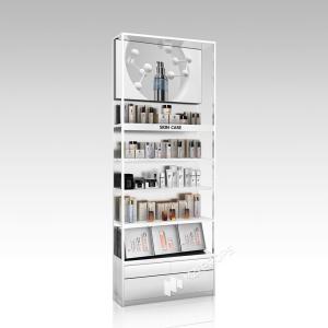 Wholesale YZoS-U4 900*60*540 Full-Edge Light Box Skincare Display Cabinet with Top Hinges from china suppliers
