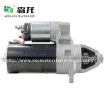 12V 1.6KW 9T Excavator Starter Bosch Motor 05726002 05821275 0001109008