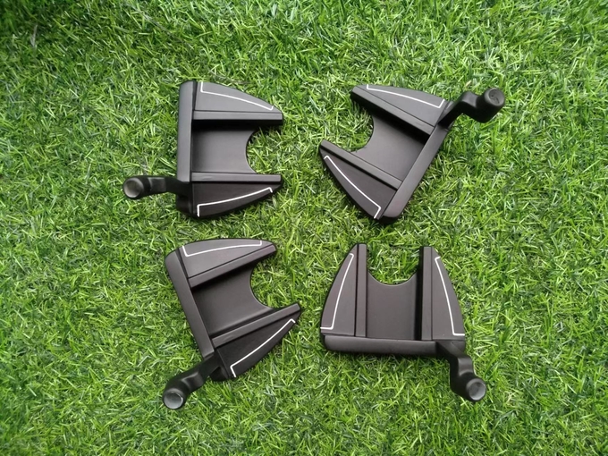 mallet golf putter, golf head , golf putter , complete golf putter