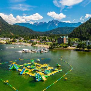 Wholesale UV Resistant Inflatable Water Park Maximum 250 People from china suppliers